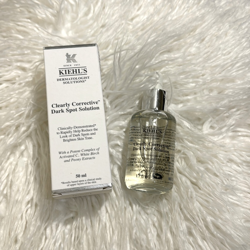 BNIB Sephora Kiehl’s Clearly Corrective Dark Spot Solution Serum 50mL